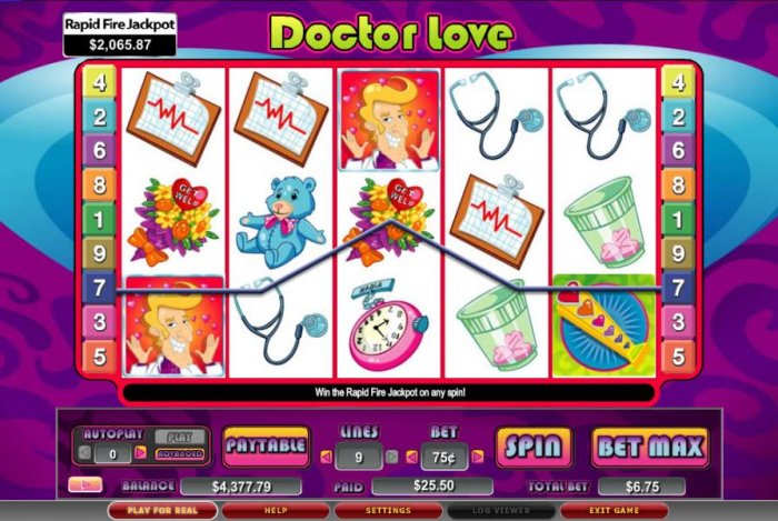 All Online Pokies image of Doctor Love