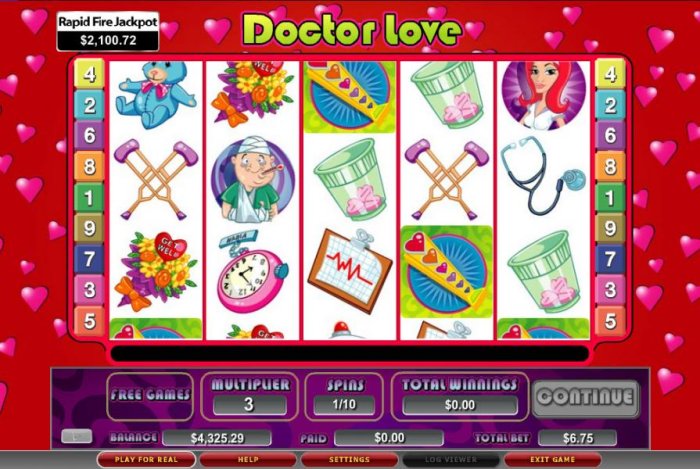 Doctor Love by All Online Pokies