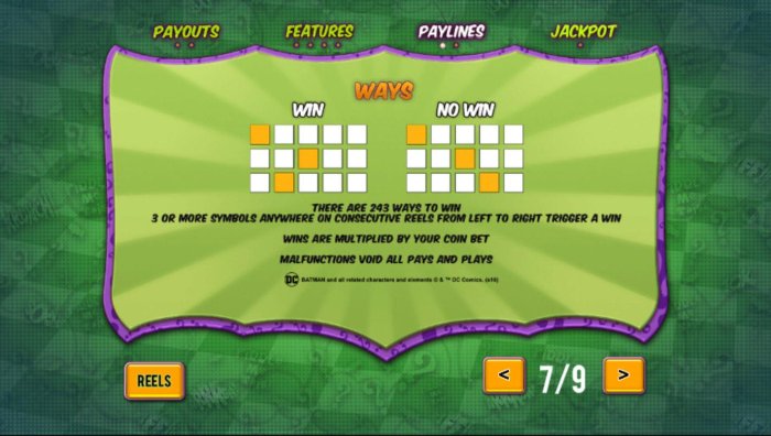 All Online Pokies image of Batman and The Riddler Riches