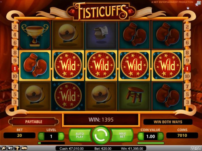 five of a kind pays out a 1395 jackpot by All Online Pokies