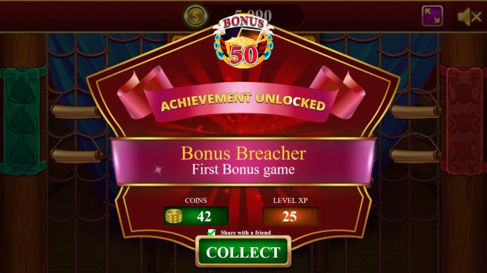 Bonus Level Achieved - All Online Pokies