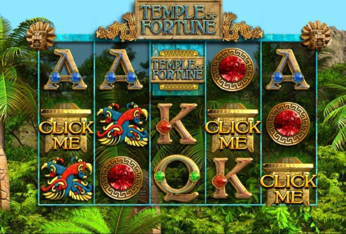 All Online Pokies image of Temple of Fortune