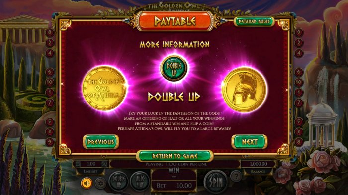 Heads of Tails Double Up Game - All Online Pokies