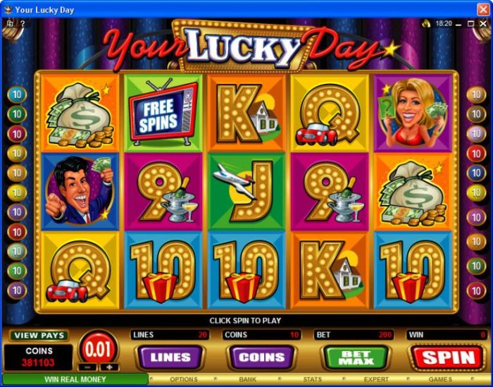Your Lucky Day by All Online Pokies