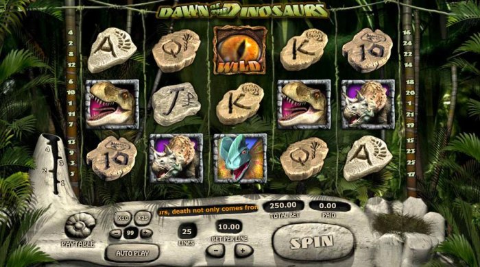 All Online Pokies image of Dawn of the Dinosaurs