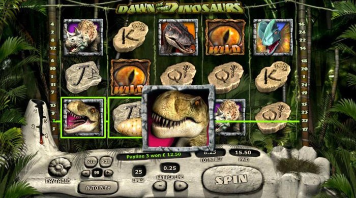 Dawn of the Dinosaurs by All Online Pokies