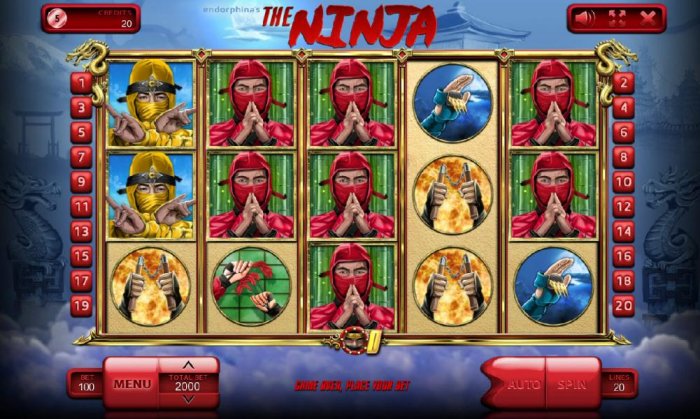 The Ninja by All Online Pokies