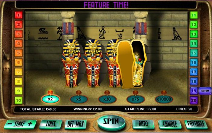 All Online Pokies image of Gods of the Nile II