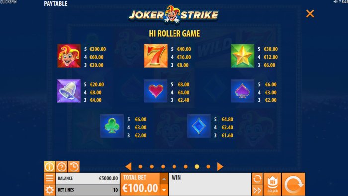 Joker Strike screenshot