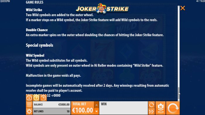 Joker Strike by All Online Pokies