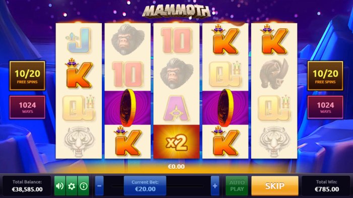All Online Pokies image of Mammoth
