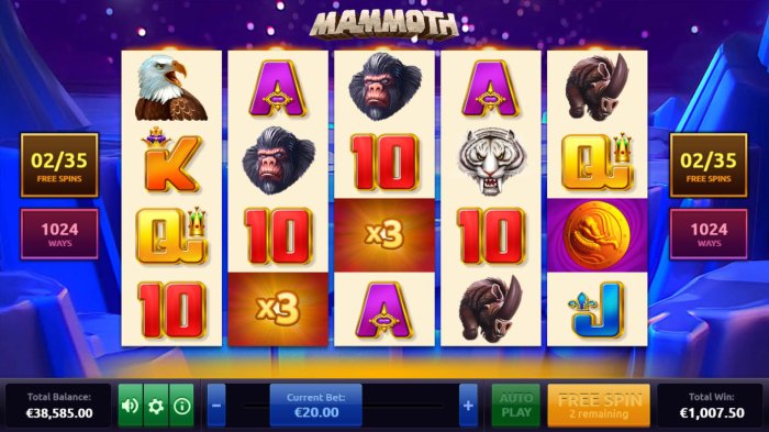 All Online Pokies image of Mammoth