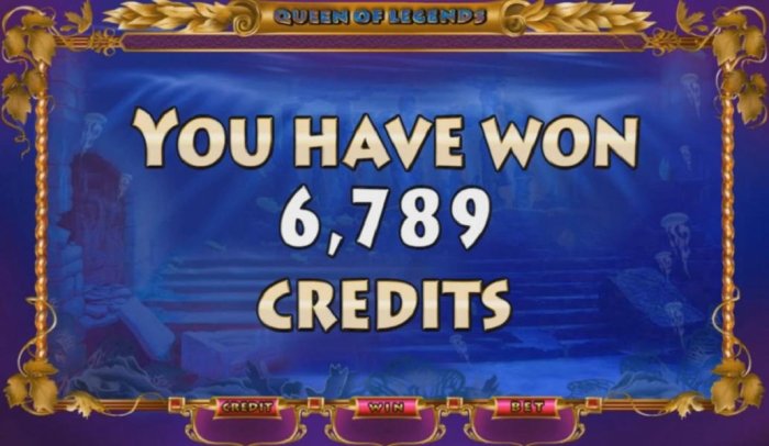 All Online Pokies - Bonus feature pays out a total of 6,739 credits for an epic win.