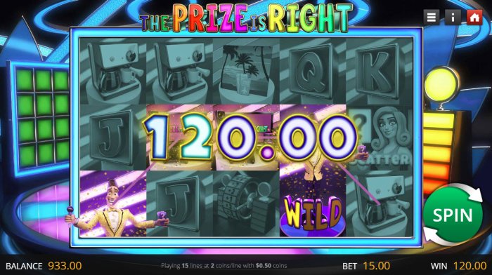 All Online Pokies image of The Prize is Right