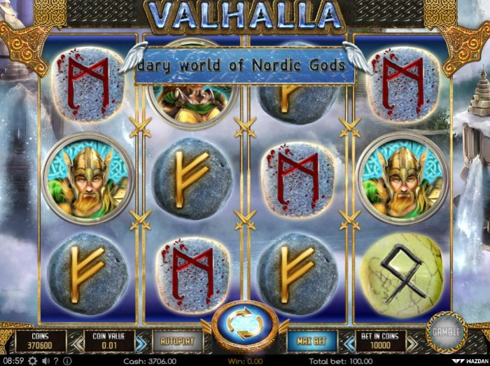 All Online Pokies image of Valhalla