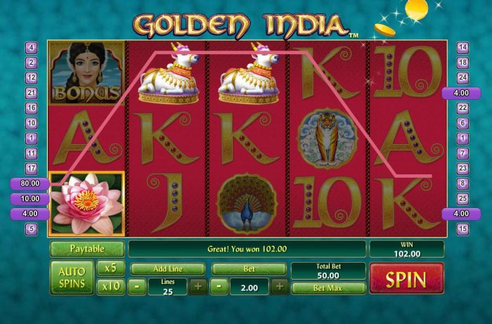Golden India screenshot