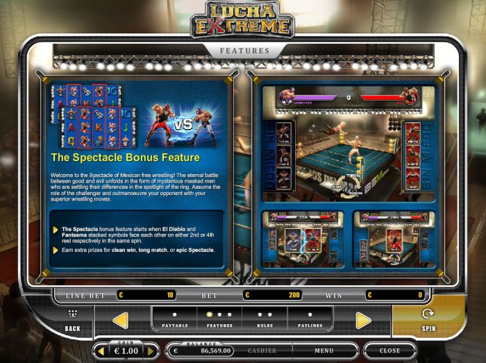 All Online Pokies image of Lucha Extreme
