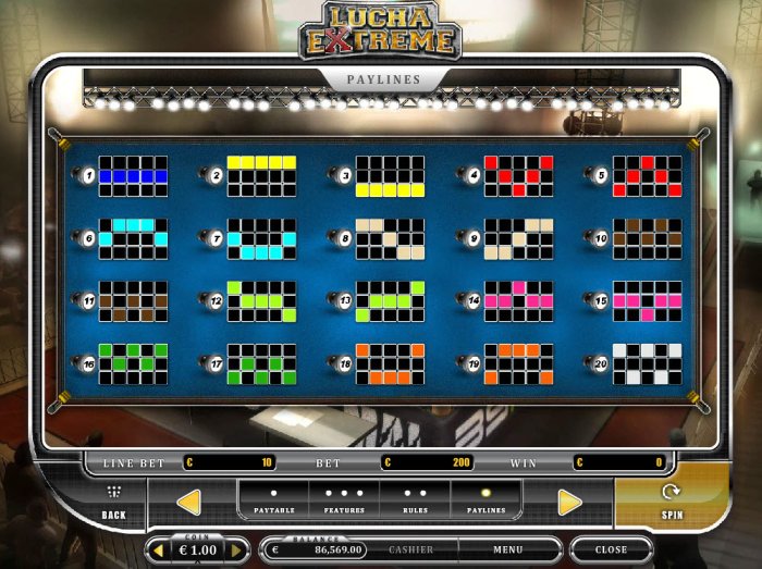 Lucha Extreme by All Online Pokies
