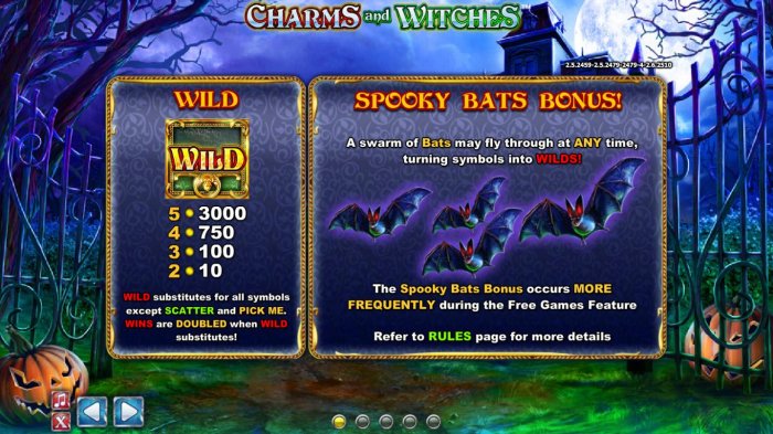 All Online Pokies image of Charms and Witches