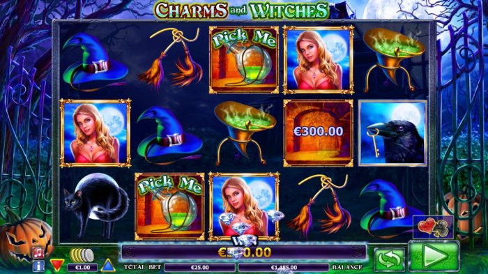 Charms and Witches by All Online Pokies