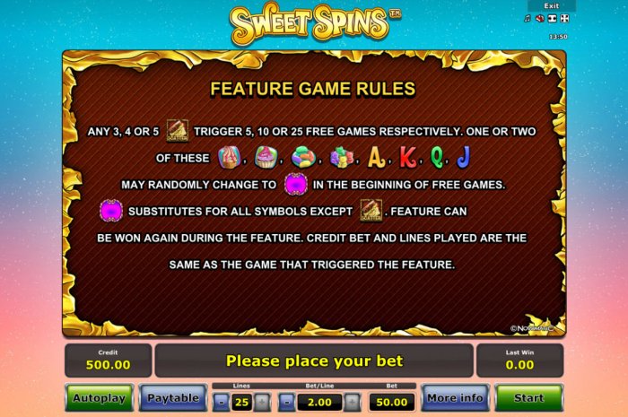 Images of Sweet Spins