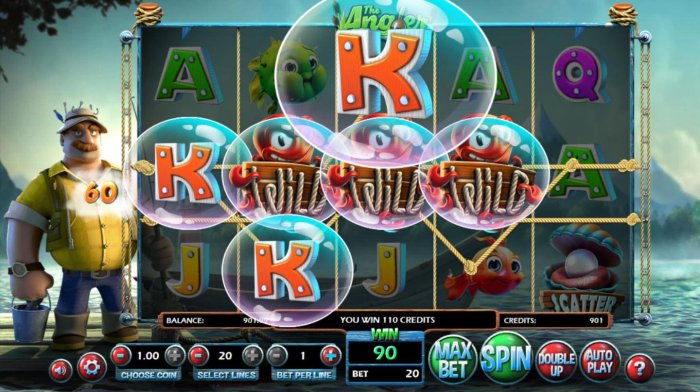 All Online Pokies - Multiple winning paylines triggers a 90 coin big win!