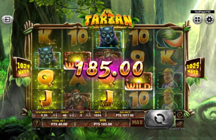 All Online Pokies image of The Tarzan