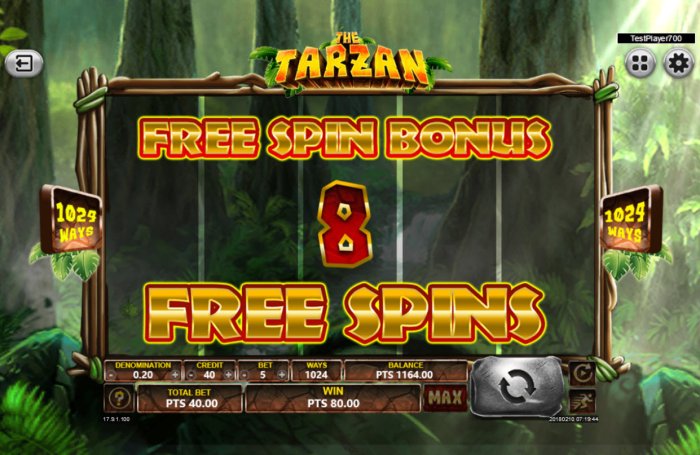 The Tarzan by All Online Pokies