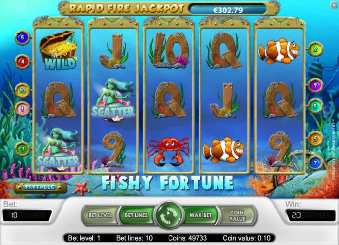 All Online Pokies - a pair of scatter symbols triggers a 2x your line bet