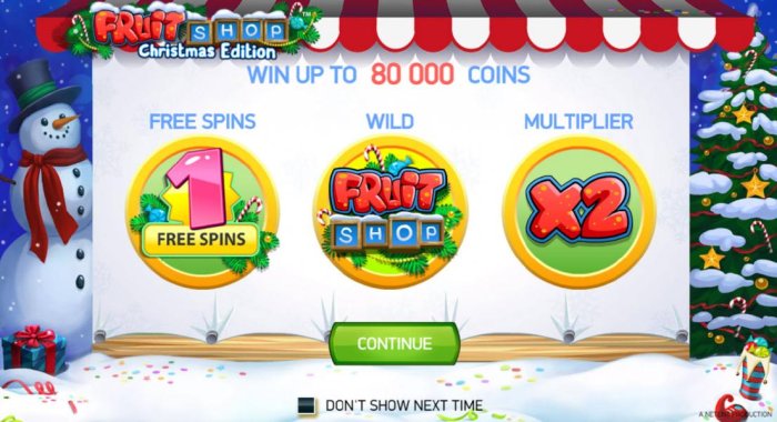 All Online Pokies image of Fruit Shop Christmas Edition