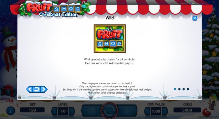 All Online Pokies image of Fruit Shop Christmas Edition