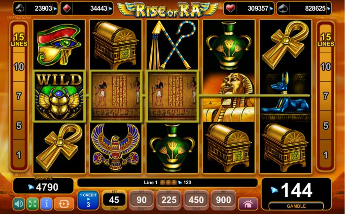 Rise of Ra by All Online Pokies