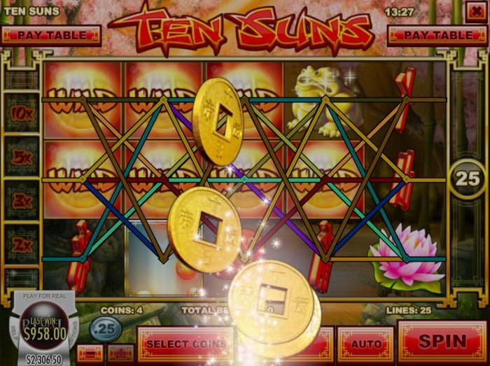 Ten Suns by All Online Pokies