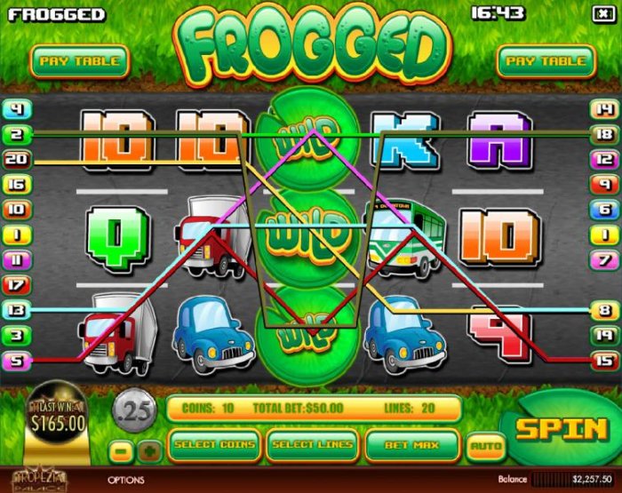All Online Pokies image of Frogged