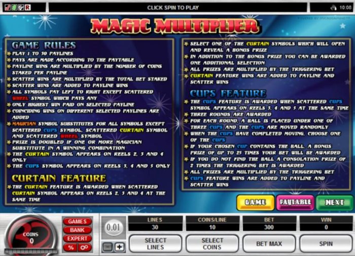 Magic Multiplier screenshot
