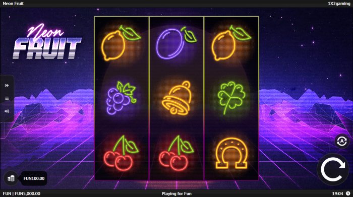 Neon Fruit screenshot