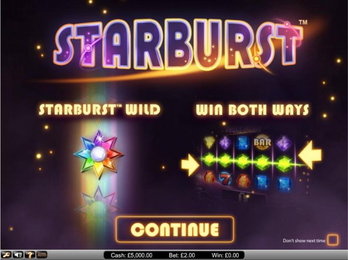 Starburst by All Online Pokies