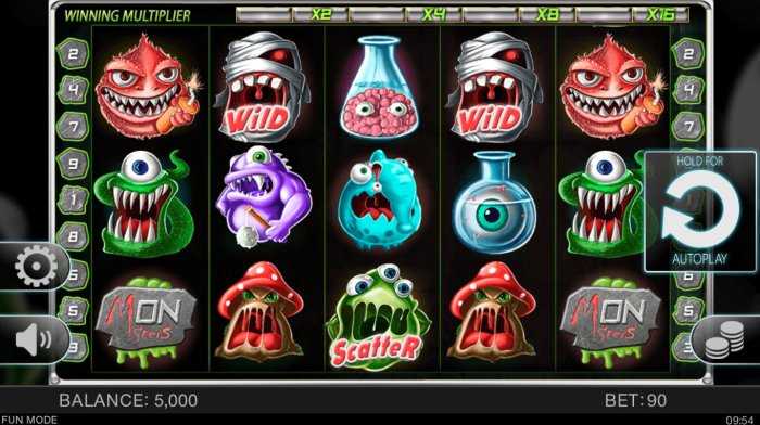 Wacky Monsters by All Online Pokies
