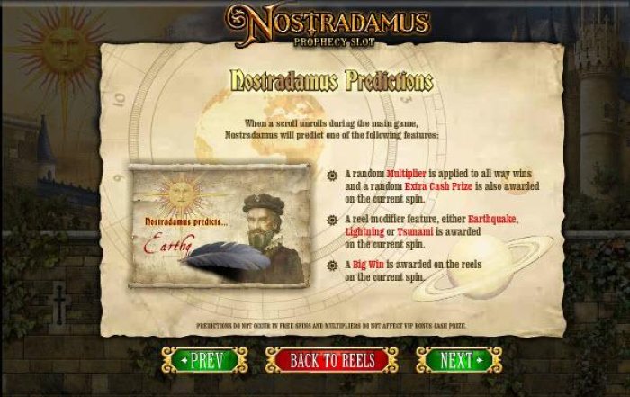 Images of Nostradamus Prophecy Slot