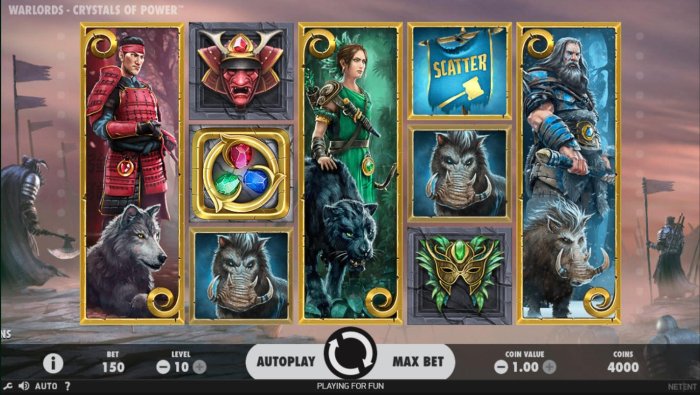 All Online Pokies image of Warlords Crystals of Power