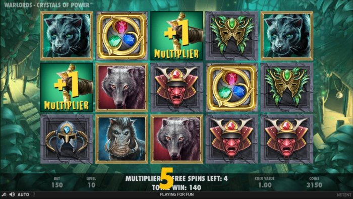 Warlords Crystals of Power by All Online Pokies