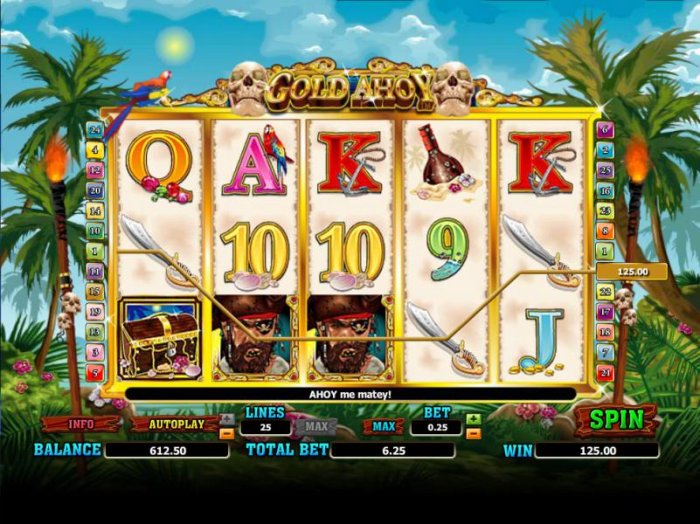 All Online Pokies - five of a kind triggers 125 coin jackpot