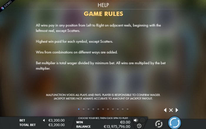 General Game Rules - All Online Pokies