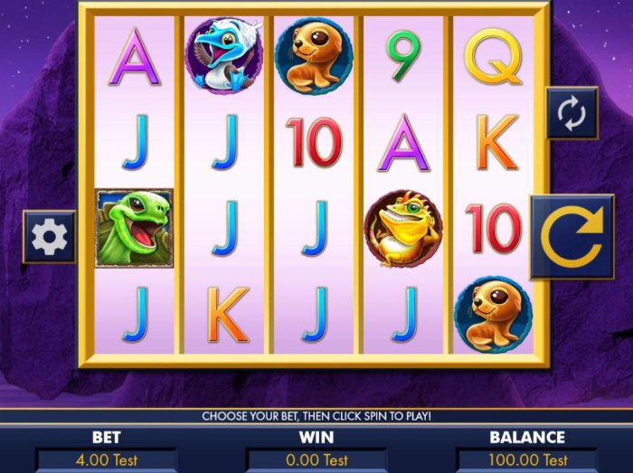 All Online Pokies - An island adventure themed main game board featuring five reels and 100 paylines with a $3,200 max payout