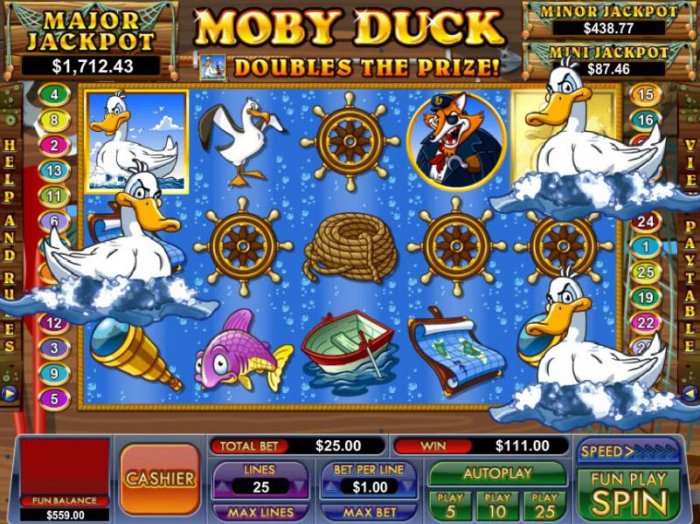 Moby Duck screenshot