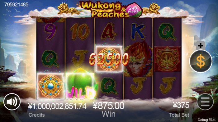 Wukong Peaches by All Online Pokies