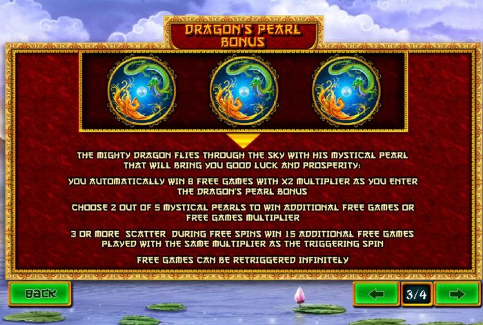 All Online Pokies - Dragons Pearl Bonus Rules