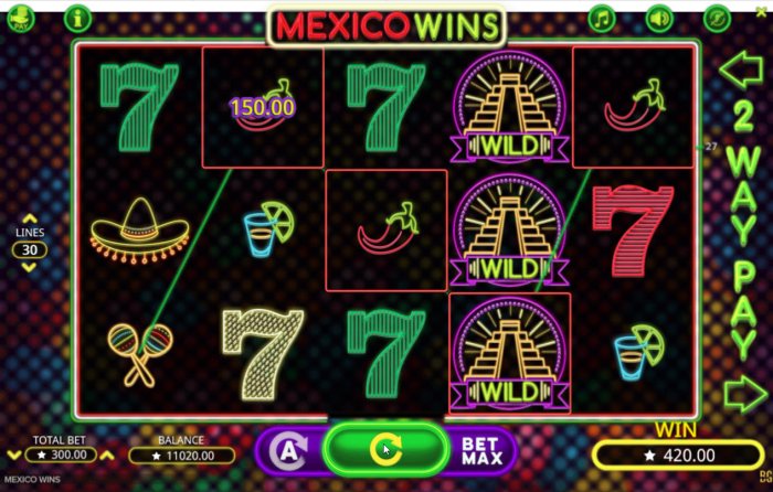 Mexico Wins by All Online Pokies