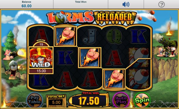 A pair of winning paylines - All Online Pokies