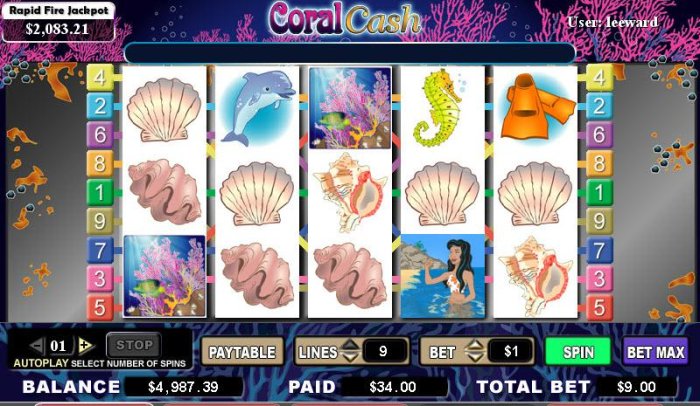 Coral Cash screenshot